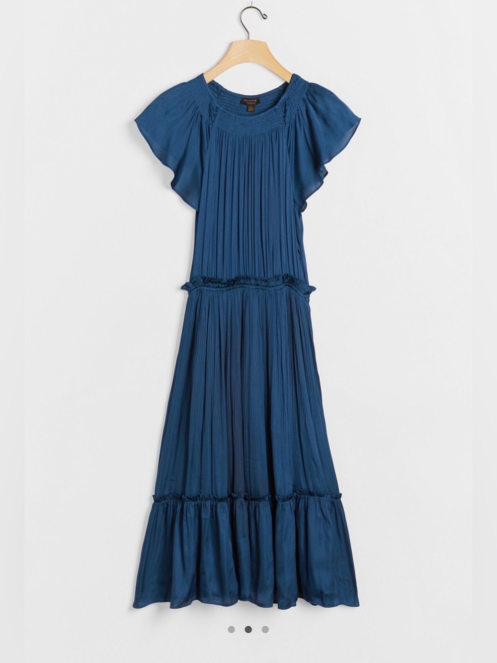 NWOT Anthropologie Current Air Dodie Midi Dress // Size L